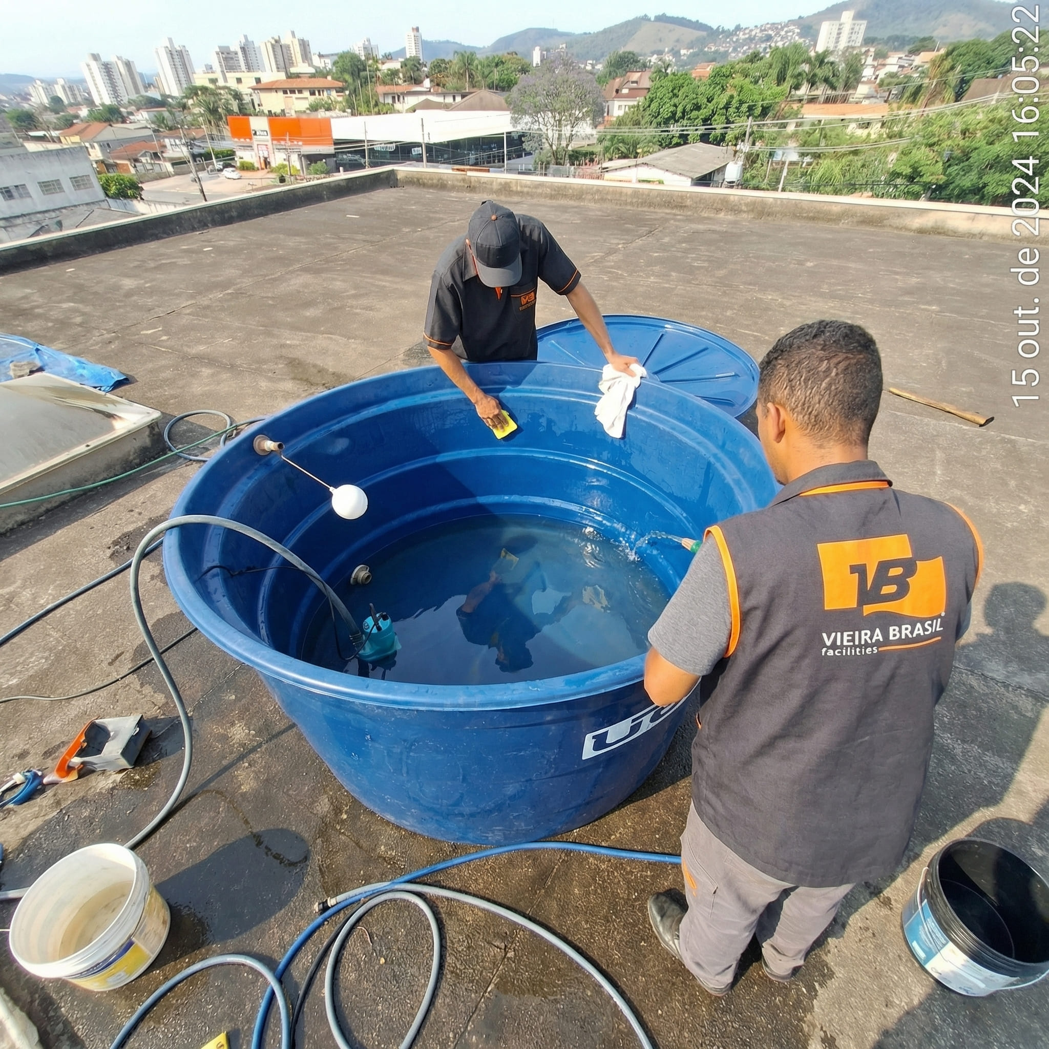 Limpeza de Caixa D'Água