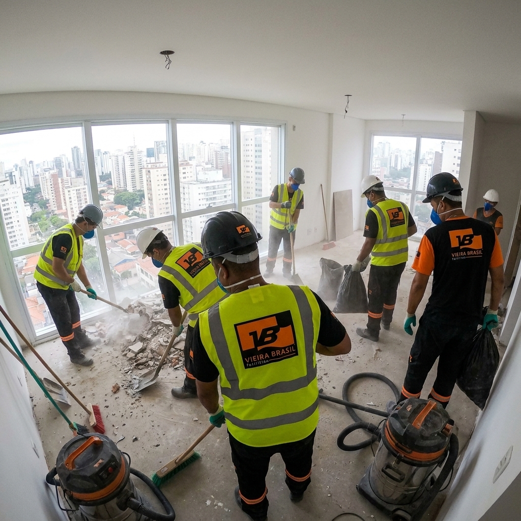 Limpeza pós obra